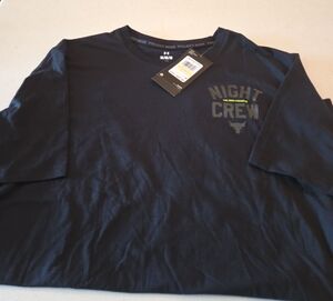 Under Armour Men's Navy Night Crew Tee